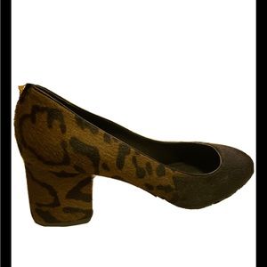 Ferragamo leopard print heels
